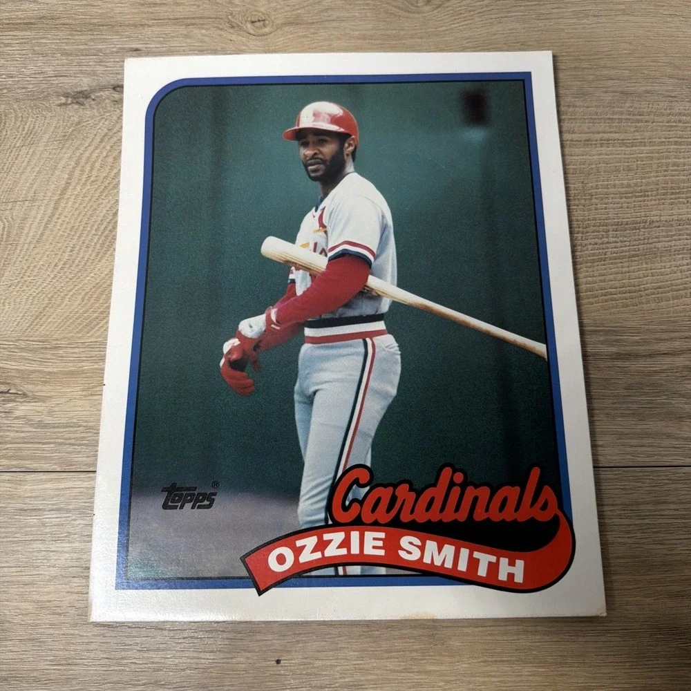 Vintage Ozzie Smith St Louis Cardinals Topps Folder Lot‎ Retro MLB Baseball